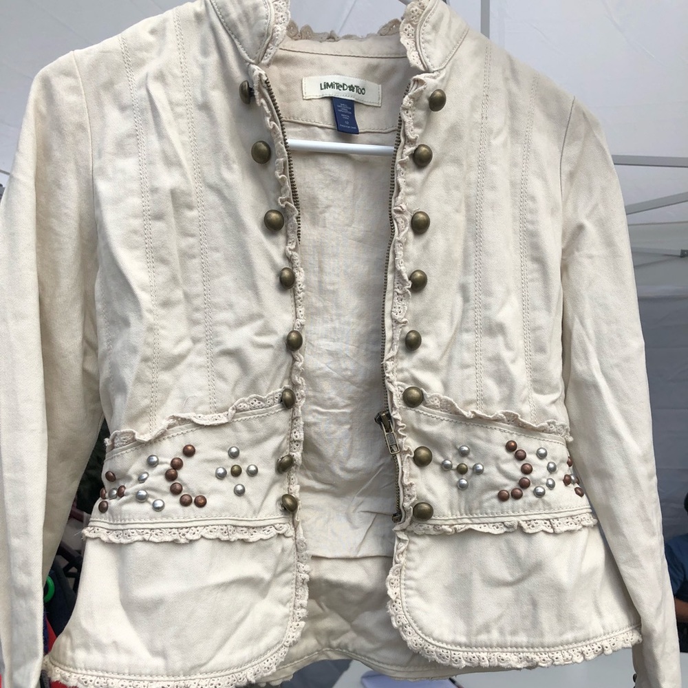 Limited Too Military Jacket